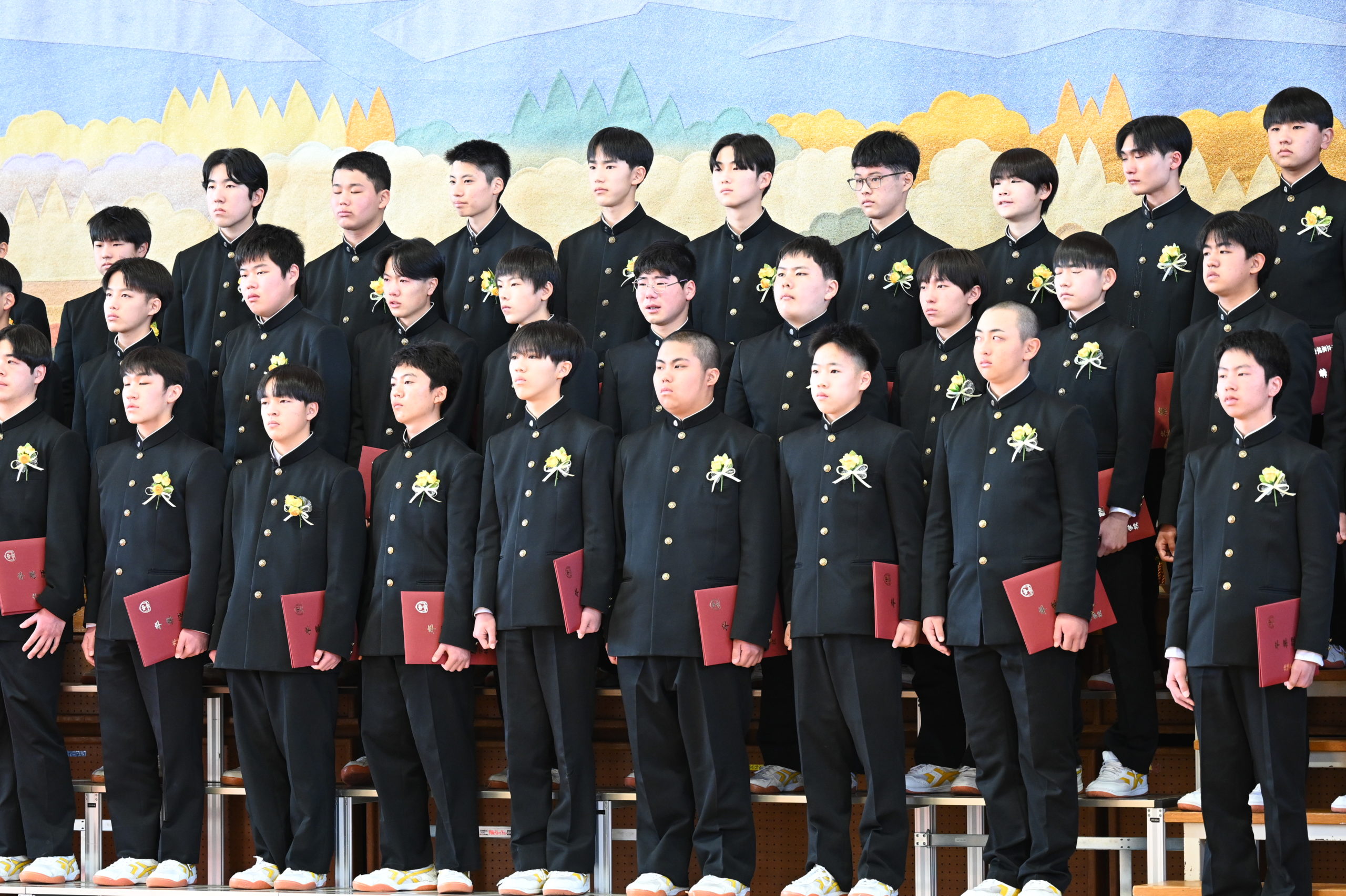 第６８回卒業証書授与式